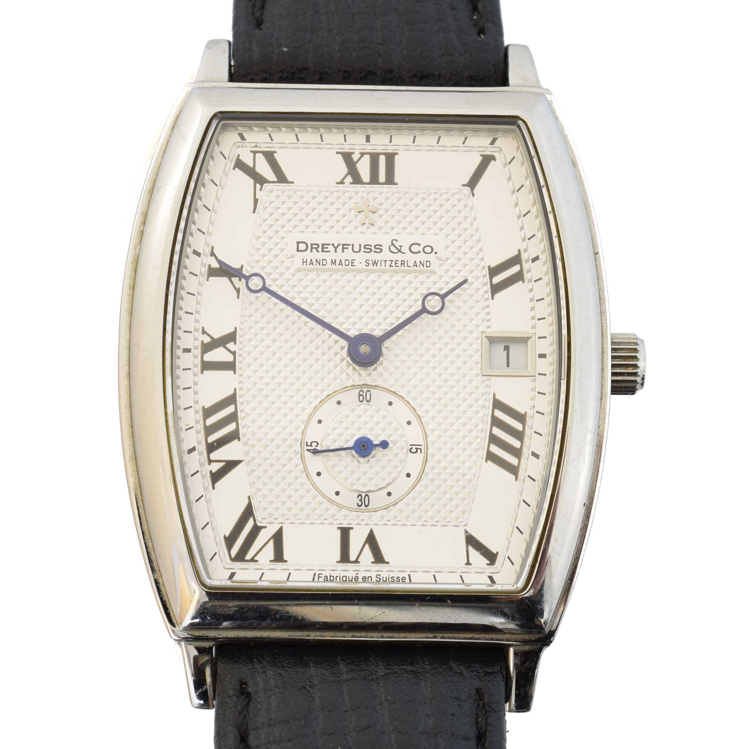 Lot A stainless steel Dreyfuss & Co. '1924' quartz wristwatch