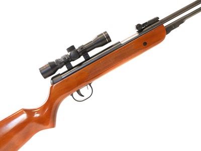 Lot 83 - SMK under lever .22 air rifle with slip