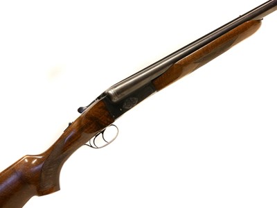Lot 135 - Zabala 10 bore side by side shotgun LICENCE REQUIRED