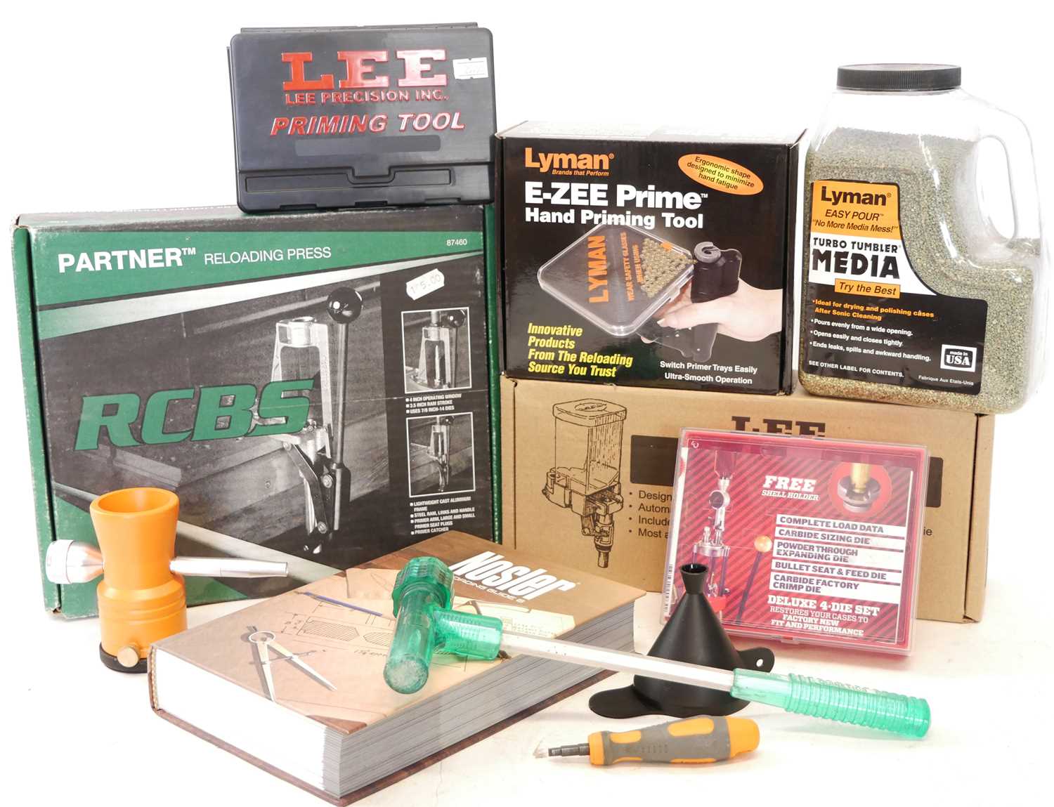 Lot 247 - Boxed RCBS and LEE Loading equipment