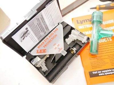 Lot 247 - Boxed RCBS and LEE Loading equipment