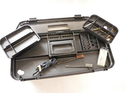 Lot 201 - Gun cleaning equipment and range accessories