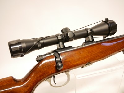 Lot 115 - Norico .22 bolt action rifle with moderator and scope and ammunition  LICENCE REQUIRED