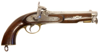 Lot 4A - Percussion Volunteer rifled cavalry pistol