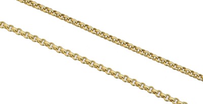 Lot 101 - A chain necklace