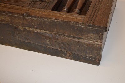 Lot 296 - 17th Century Mural Livery Cupboard
