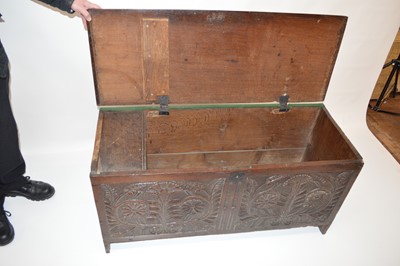 Lot 293 - 17th Century Oak Joined Chest