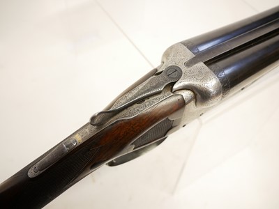 Lot 141 - Bonehill 12 bore side by side shotgun LICENCE REQUIRED
