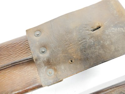 Lot 448 - Gras bayonet and scabbard, Chassepot bayonet and a Machette and sheath