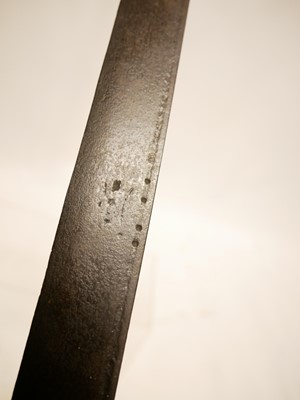 Lot 408 - English Civil War period mortuary sword