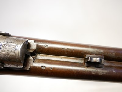 Lot 144 - W.J. Davis Birmingham 12 bore hammer gun LICENCE REQUIRED
