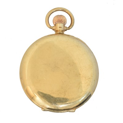 Lot 227 - A 9ct gold open face pocket watch