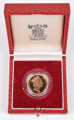 Lot 1988 Royal Mint, Proof Sovereign.