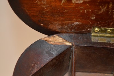 Lot 304 - Regency mahogany Sewing Table