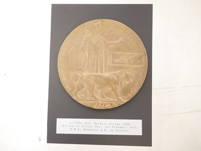 Lot 532 - WWI memorial plaque