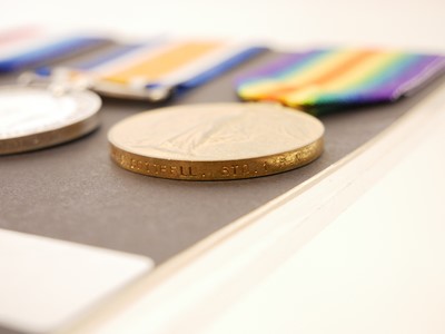 Lot 533 - WWI medal trio