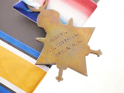 Lot 533 - WWI medal trio