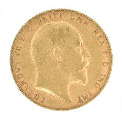 Lot 39 - King Edward VII, Sovereign, 1906, Perth Mint.