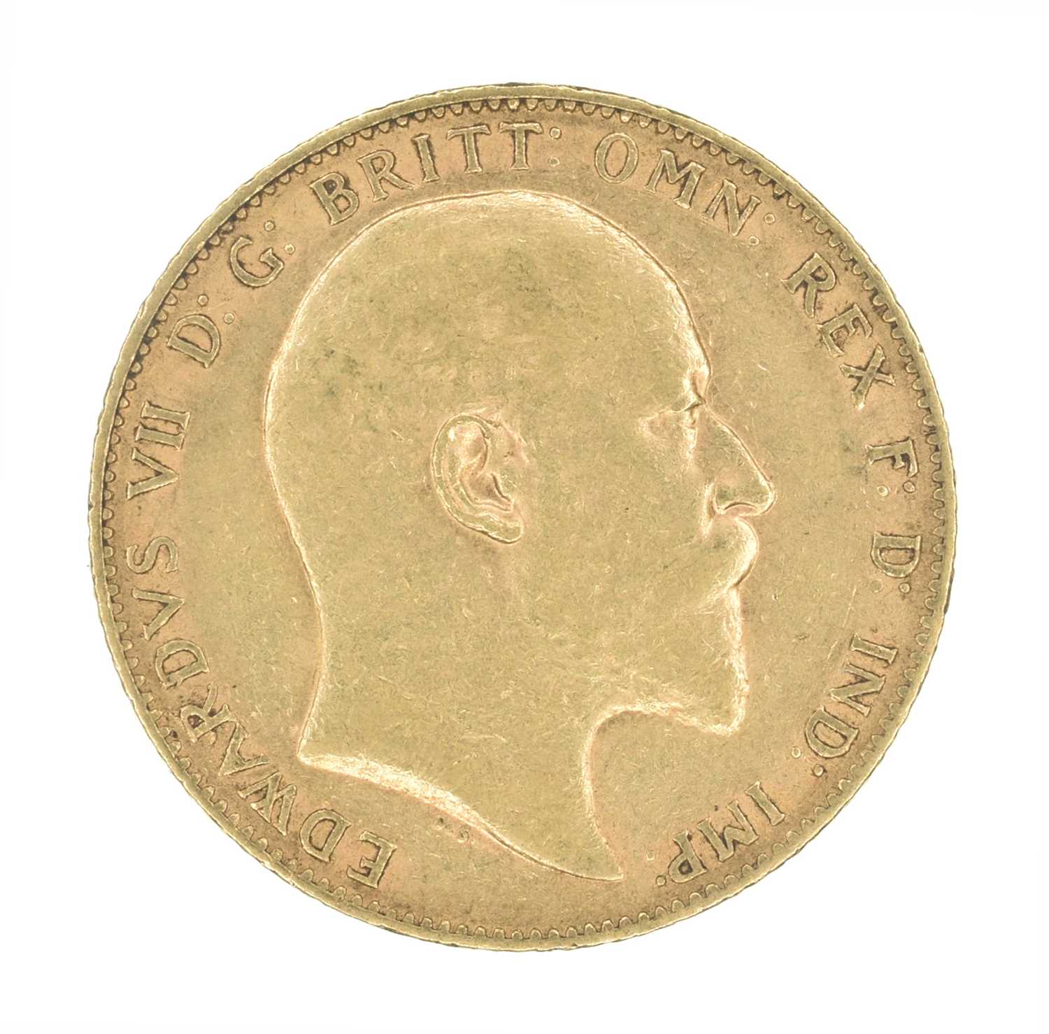 Lot 165 - King Edward VII, Sovereign, 1904.