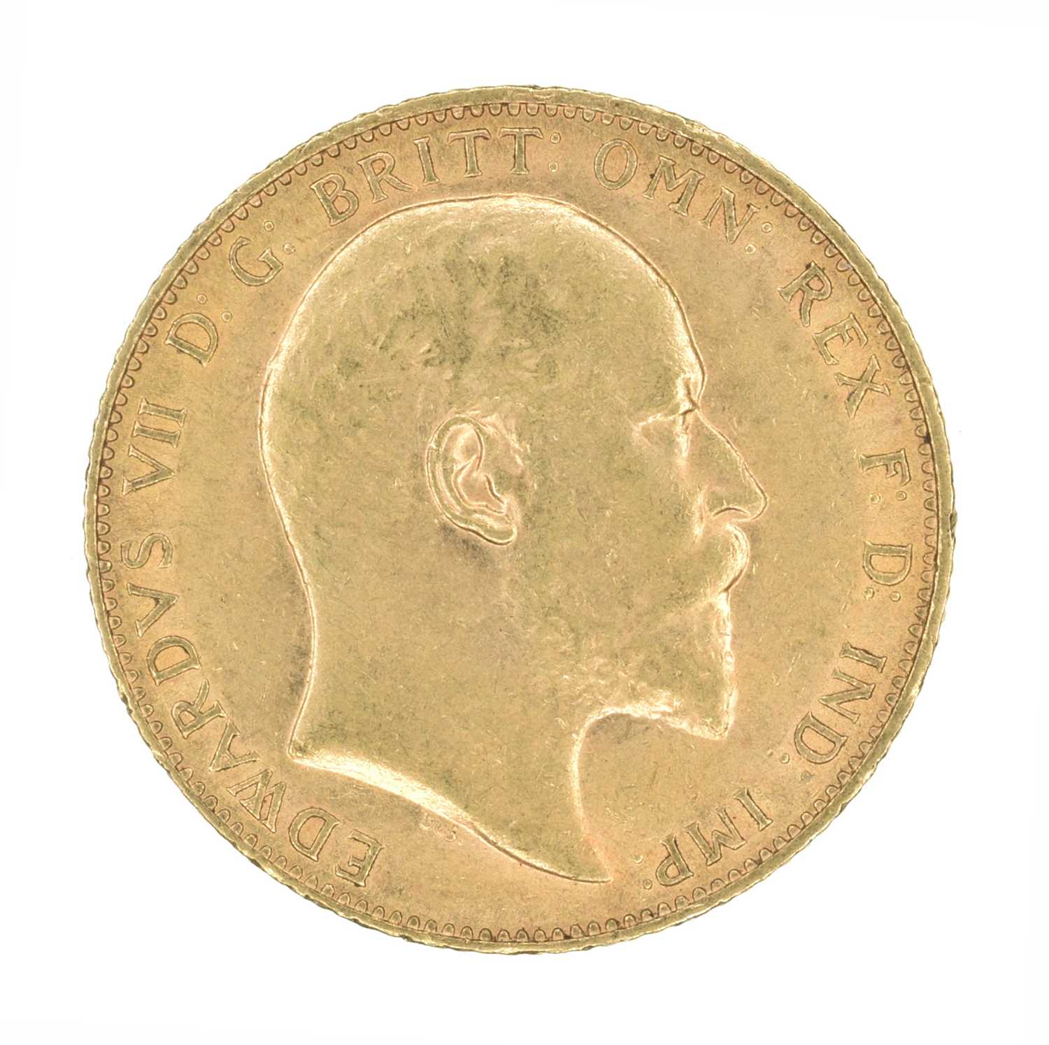 Lot 118 - King Edward VII, Sovereign, 1909.