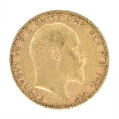 Lot 149 - King Edward VII, Sovereign, 1905.