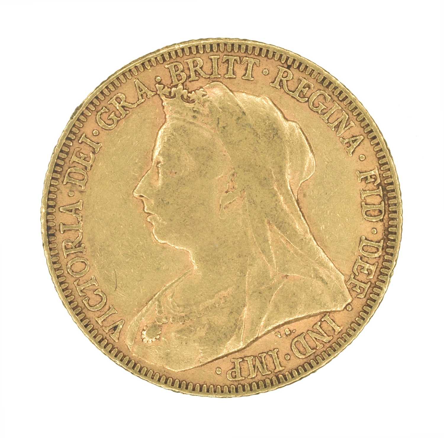 Lot 211 - Queen Victoria, Sovereign, 1893.