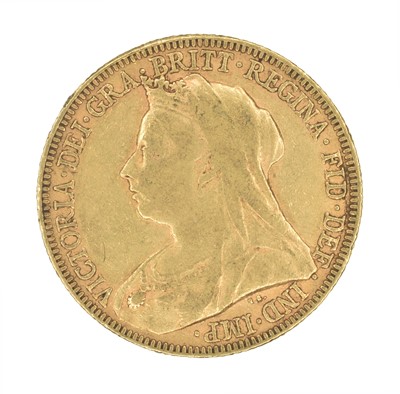 Lot 211 - Queen Victoria, Sovereign, 1893.