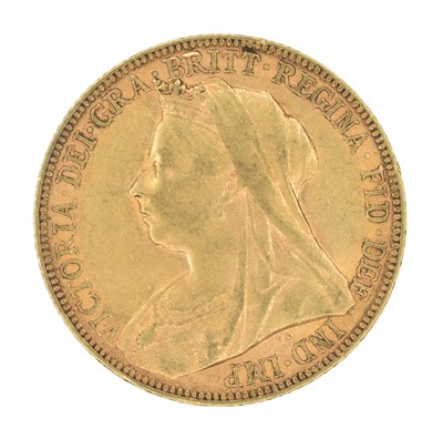 Lot 210 - Queen Victoria, Sovereign, 1898, Melbourne Mint.
