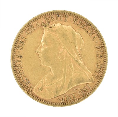 Lot 66 - Queen Victoria, Sovereign, 1893, Melbourne Mint.
