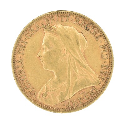 Lot 68 - Queen Victoria, Sovereign, 1893, Melbourne Mint.