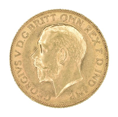 Lot 219 - King George V, Sovereign, 1911.