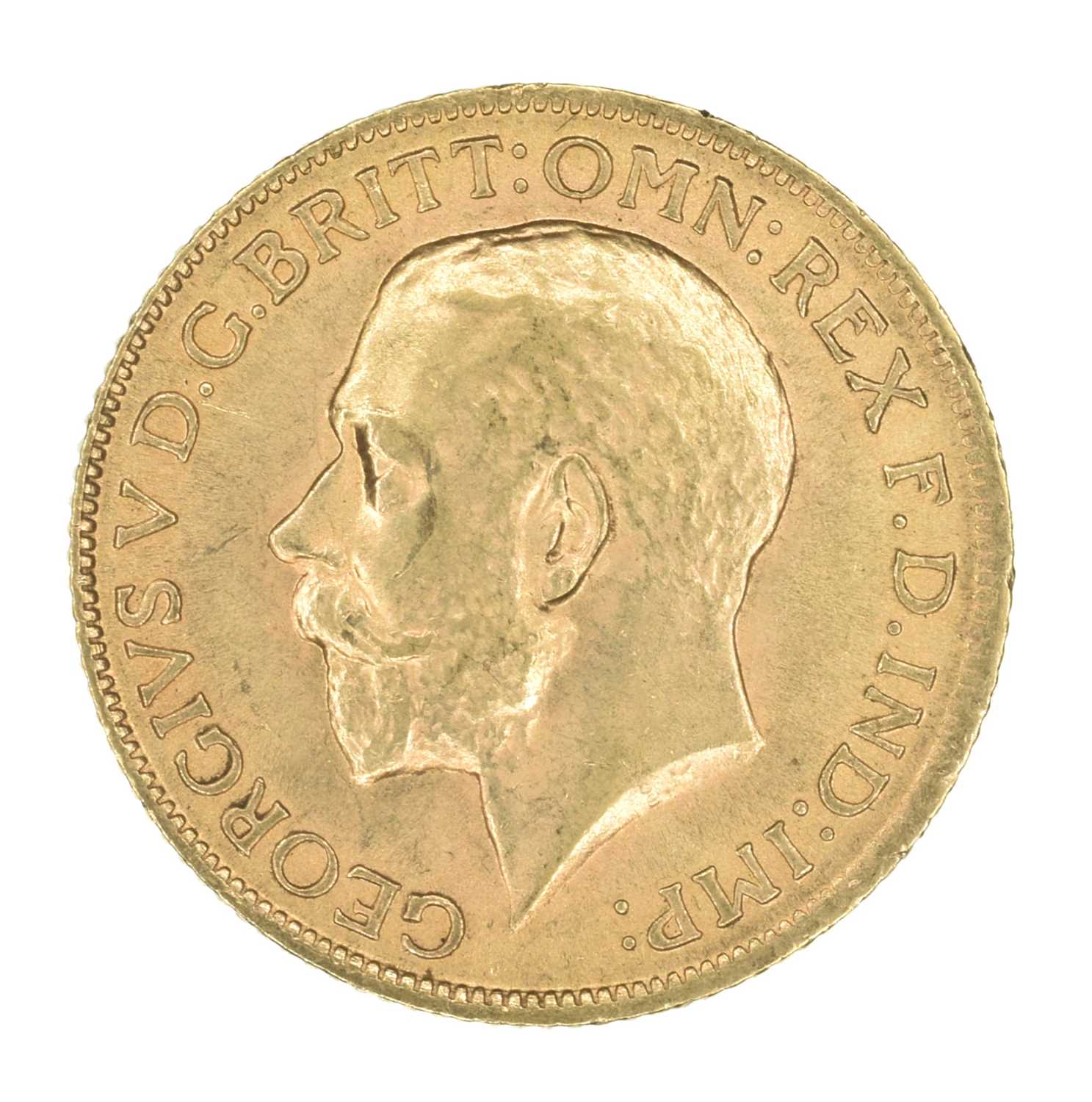 Lot 197 - King George V, Sovereign, 1915.