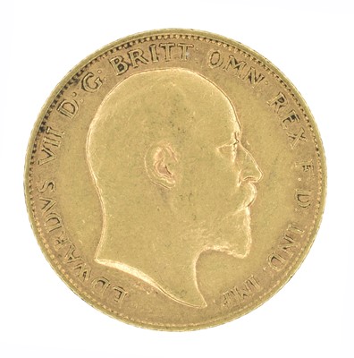 Lot 125 - King Edward VII, Half-Sovereign, 1906, Melbourne Mint.