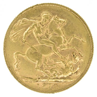 Lot 49 - King Edward VII, Sovereign, 1910, Perth Mint.