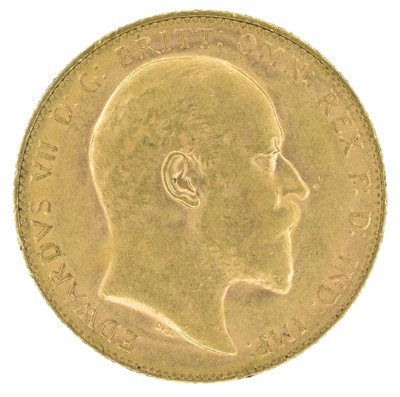 Lot 49 - King Edward VII, Sovereign, 1910, Perth Mint.