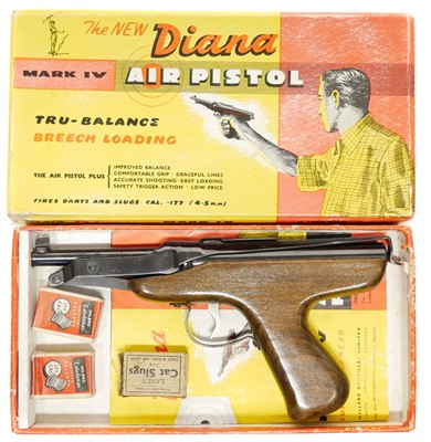 Lot Boxed Diana Mk IV air pistol