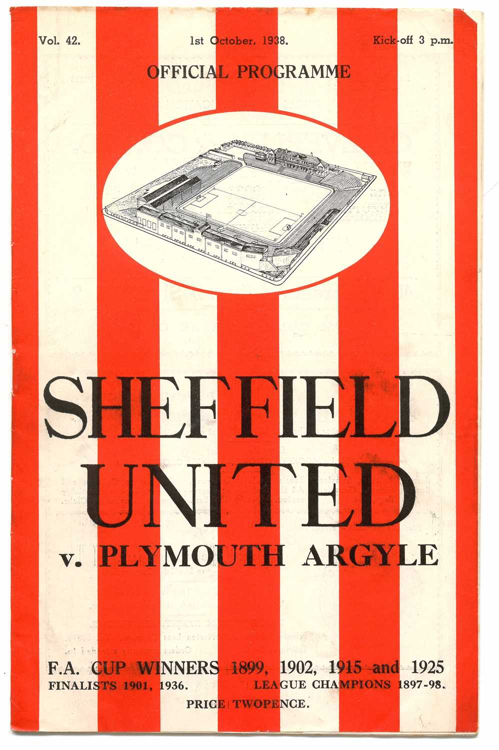 Lot Sheffield United v Plymouth Argyle