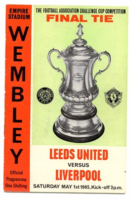 Lot 128 - FA Cup Final programmes, complete run from 1967 to 1980