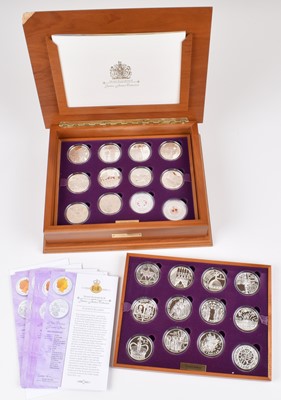 Lot 14 - Royal Mint "Golden Jubilee Silver Proof Coin Collection".