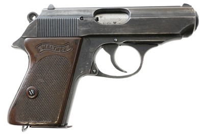 Lot 43 - Deactivated Walther PPK 7.65mm semi automatic pistol.