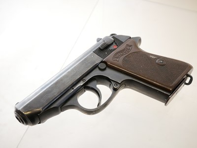 Lot Deactivated Walther PPK 7.65mm semi automatic pistol.