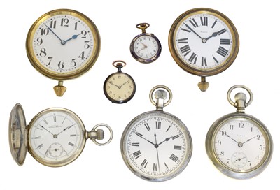 Lot 163 - A selection of clocks and watches
