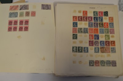 Lot 92 - General Worldwide stamp collection in three binders plus carrier bag