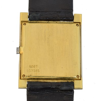 Lot 200 - An 18ct gold Piaget wristwatch