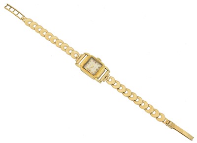Lot 149 - A gold Dulfi wristwatch