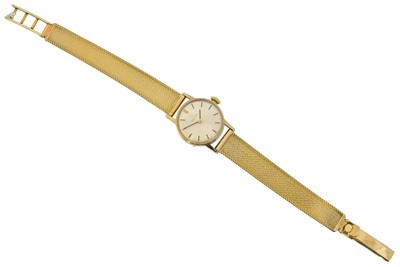 Lot 193 - A 9ct gold Omega wristwatch