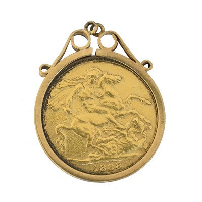 Lot 92 - A Victorian sovereign