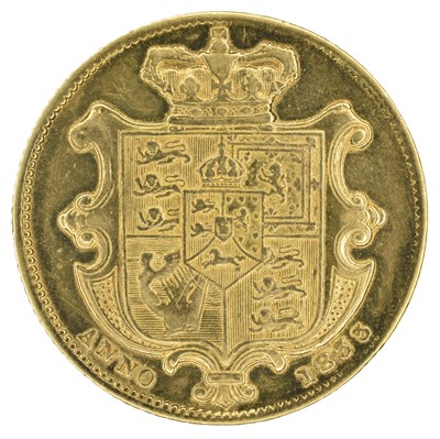 Lot 30 - King William IV, Sovereign, 1835.