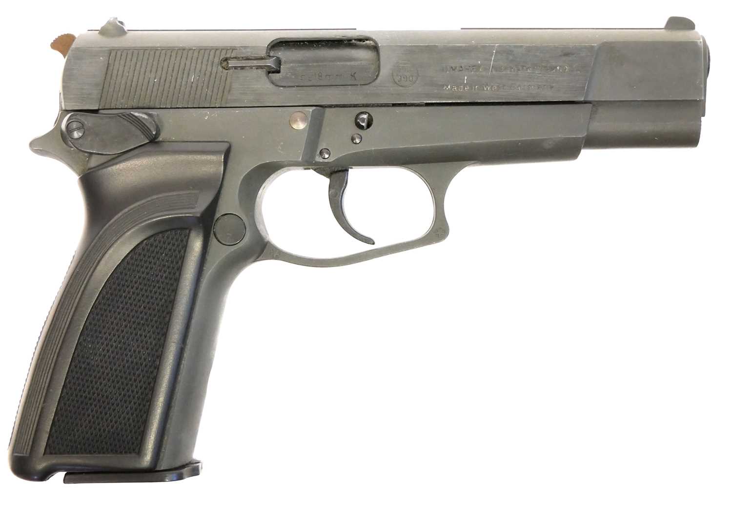 Lot Browning model GPDA8 8mm blank firing pistol REENACTOR /VCR LICENCE REQUIRED