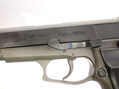 Lot Browning model GPDA8 8mm blank firing pistol REENACTOR /VCR LICENCE REQUIRED